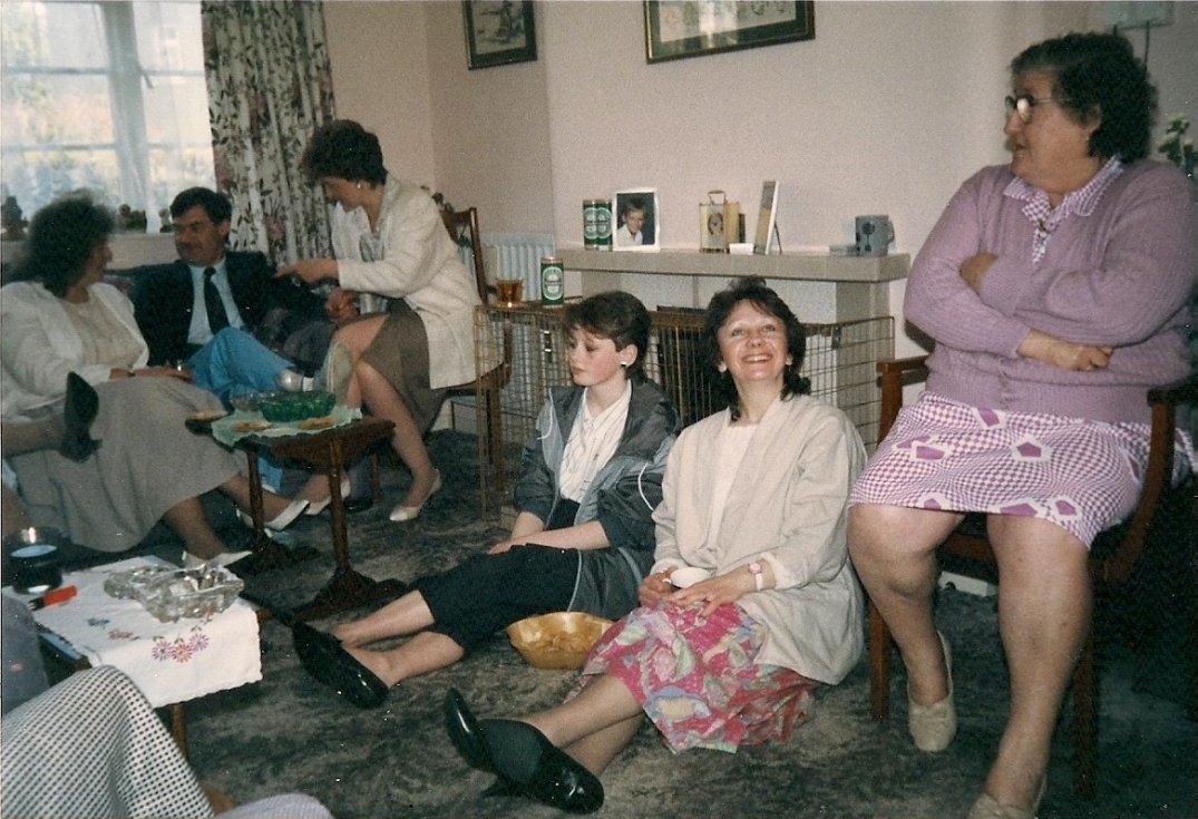 1990 aunty diane and racheal at matty christening